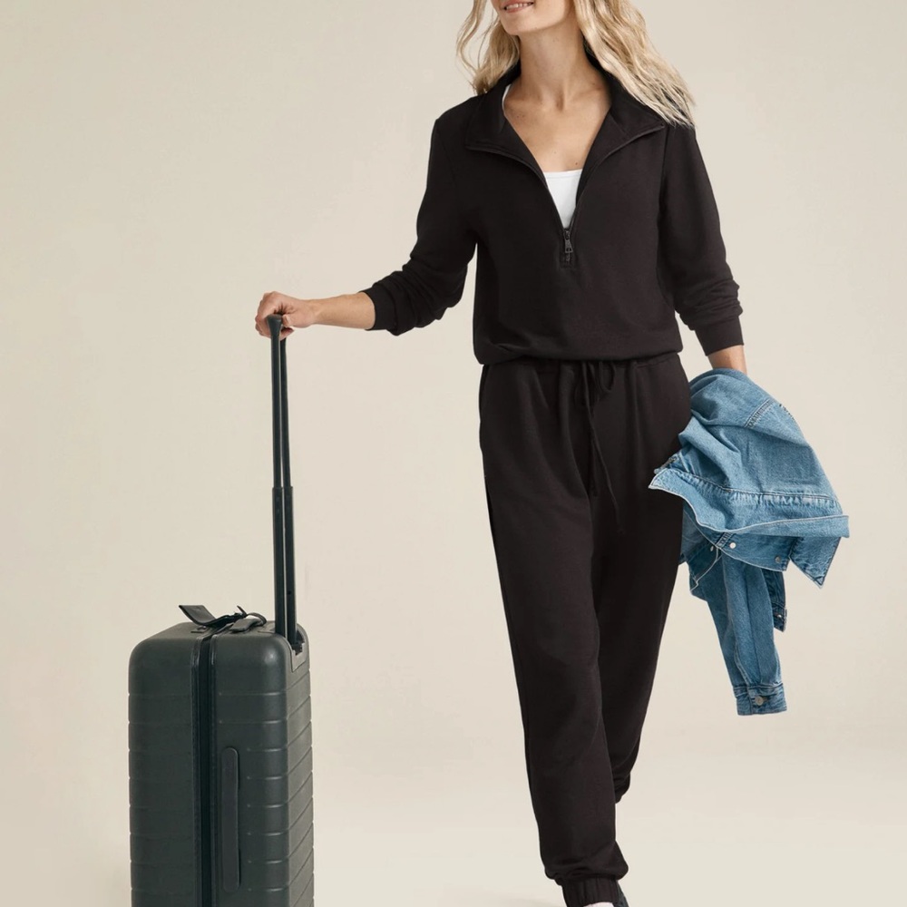Beyond yoga ski weekend jumpsuit